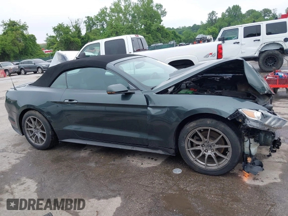 2015 Ford Mustang EcoBoost Premium with VIN 1FATP8UH0F5392745, listed as a IAAI auction lot 42268895 with 97,366 mi miles and . Bid and sale history available at DreamBid. Image 13.