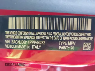 2023 Jeep Renegade Latitude с VIN ZACNJDB14PPP44282, выставлен на аукционе IAAI как лот 41745597 с пробегом 15 887 миль миль и . История ставок и продаж доступна на DreamBid. Изображение 9.
