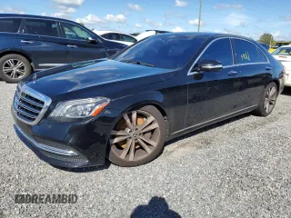 2018 Mercedes-Benz S-Class S 450 with VIN WDDUG6EB2JA361290, listed as a Copart auction lot 74142414 with 0 mi miles and Non Repairable. Bid and sale history available at carsss.com. Image 1.