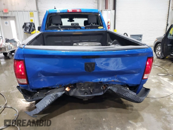 2023 Ram 1500 Tradesman with VIN 1C6RR6FG6PS554606, listed as a Copart auction lot 45369995 with 41,630 mi miles and Salvage title. Bid and sale history available at DreamBid. Image 6.