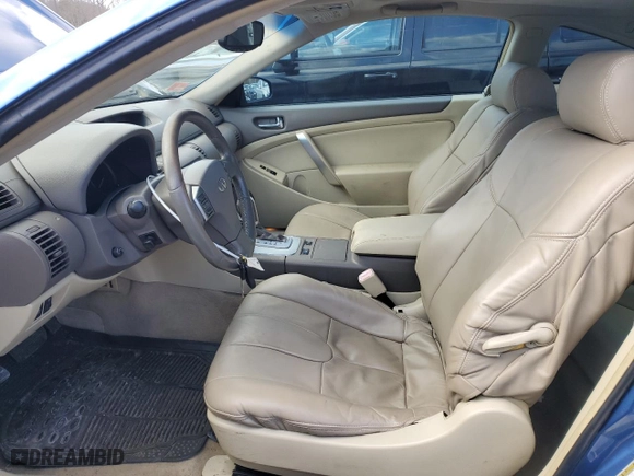 2005 Infiniti G35 Coupe with VIN JNKCV54E25M409519, listed as a Copart auction lot 45259875 with 138,904 mi miles and Salvage Title. Bid and sale history available at carsss.com. Image 7.