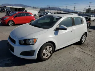 2014 Chevrolet Sonic LS with VIN 1G1JB6SHXE4192752, listed as a Copart auction lot 86846494 with 158,690 mi miles and Salvage title. Bid and sale history available at DreamBid. Image 1.