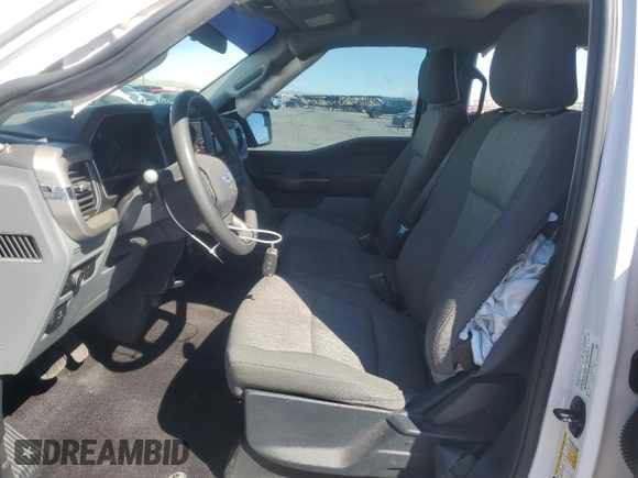 2021 Ford F-150 XL with VIN 1FTEW1EP0MKD90723, listed as a Copart auction lot 47408075 with 100,710 mi miles and Salvage Title. Bid and sale history available at carsss.com. Image 7.