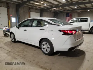 2024 Nissan Versa S with VIN 3N1CN8DV5RL866850, listed as a Copart auction lot 52951465 with 14,038 mi miles and Salvage Title. Bid and sale history available at DreamBid. Image 2.