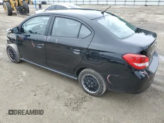 2020 Mitsubishi Mirage ES with VIN ML32F3FJ4LHF06340, listed as a Copart auction lot 60728815 with 52,985 mi miles and Salvage title. Bid and sale history available at DreamBid. Image 2.
