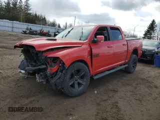 2018 Ram 1500 Night z VIN 1C6RR7MT5JS276987, wystawiony jako Copart lot #49721655 z przebiegiem Nie podano mil oraz Szkoda całkowita • Salvage title. Historia ofert i sprzedaży dostępna na DreamBid. Obrazek 1.