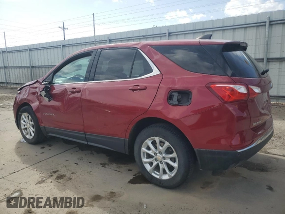 2019 Chevrolet Equinox LT with VIN 2GNAXUEVXK6290745, listed as a Copart auction lot 52259395 with 103,359 mi miles and Salvage Title. Bid and sale history available at DreamBid. Image 2.