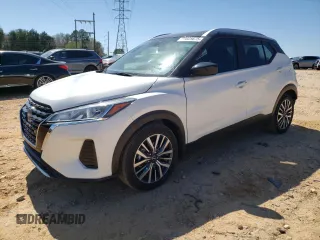 2024 Nissan Kicks SV with VIN 3N1CP5CV0RL516276, listed as a Copart auction lot 50025675 with 10,145 mi miles and Salvage Title. Bid and sale history available at carsss.com. Image 1.