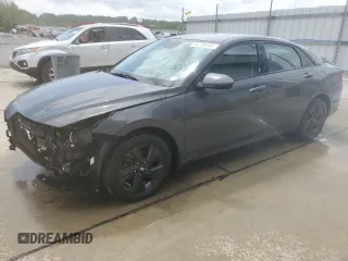2023 Hyundai Elantra SEL with VIN KMHLM4AG3PU588625, listed as a Copart auction lot 54738485 with 19,756 mi miles and Salvage title. Bid and sale history available at DreamBid. Image 1.
