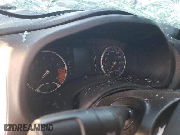 2018 Jeep Renegade Sport with VIN ZACCJBAH0JPH07332, listed as a Copart auction lot 76322434 with Not provided miles and Salvage title. Bid and sale history available at DreamBid. Image 9.