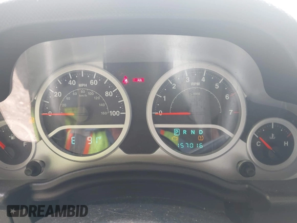 2008 Jeep Wrangler Sahara with VIN 1J4FA54178L647426, listed as a IAAI auction lot 42496322 with 157,016 mi miles and . Bid and sale history available at DreamBid. Image 7.