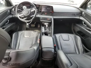 2022 Hyundai Elantra Hybrid Limited with VIN KMHLN4AJ3NU018193, listed as a Copart auction lot 52700695 with 43,735 mi miles and Salvage Title. Bid and sale history available at carsss.com. Image 8.