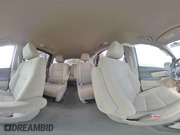 2014 Honda Odyssey LX with VIN 5FNRL5H29EB133074, listed as a Copart auction lot 52322725 with 44,804 mi miles and Salvage Title. Bid and sale history available at DreamBid. Image 14.