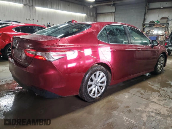 2019 Toyota Camry LE with VIN 4T1B11HK2KU735894, listed as a Copart auction lot 47991085 with 220,362 mi miles and Salvage Title. Bid and sale history available at carsss.com. Image 3.