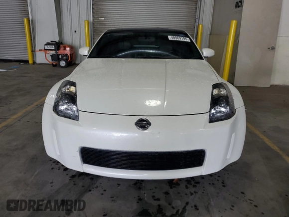 2005 Nissan 350Z Enthusiast with VIN JN1AZ34D35M601012, listed as a Copart auction lot 48969195 with 134,521 mi miles and Salvage Title. Bid and sale history available at carsss.com. Image 5.