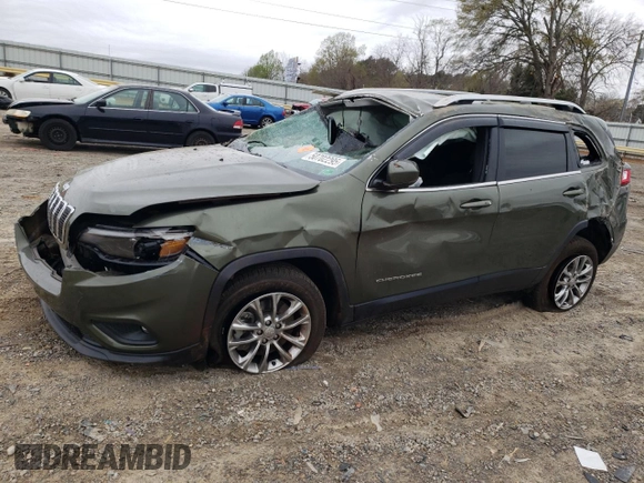 2021 Jeep Cherokee Latitude Lux with VIN 1C4PJMMX8MD110383, listed as a Copart auction lot 50702295 with 67,941 mi miles and Salvage Title. Bid and sale history available at DreamBid. Image 1.