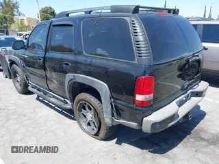 2001 Chevrolet Tahoe LT with VIN 1GNEK13T81R202598, listed as a IAAI auction lot 42007381 with 188,172 mi miles. Bid and sale history available at carsss.com. Image 3.