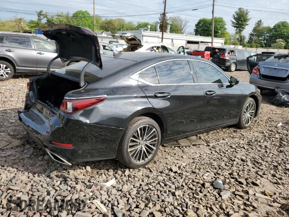 2023 Lexus ES 350 z VIN 58ADZ1B1XPU140762, wystawiony jako Copart lot #55500755 z przebiegiem 116 328 mil mil oraz Szkoda całkowita • Salvage title. Historia ofert i sprzedaży dostępna na DreamBid. Obrazek 3.