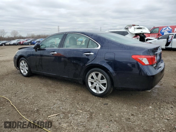 2007 Lexus ES 330 with VIN JTHBJ46G072122677, listed as a Copart auction lot 51178345 with 125,654 mi miles and Salvage Title. Bid and sale history available at DreamBid. Image 2.