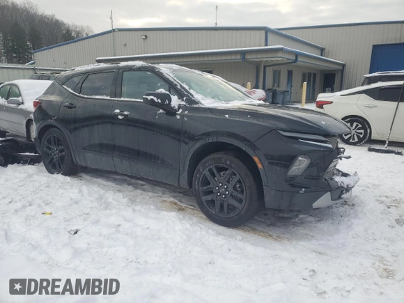 2024 Chevrolet Blazer LT z VIN 3GNKBJRSXRS123086, wystawiony jako Copart lot #88247965 z przebiegiem 6 706 mil mil oraz Szkoda całkowita • Salvage title. Historia ofert i sprzedaży dostępna na DreamBid. Obrazek 4.