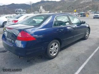 2006 Honda Accord Sdn LX SE with VIN 1HGCM56396A173875, listed as a IAAI auction lot 41791610 with 168,414 mi miles. Bid and sale history available at carsss.com. Image 4.