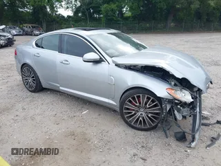 2010 Jaguar XF Premium Luxury with VIN SAJWA0GB1ALR75705, listed as a IAAI auction lot 42425076 with Not provided miles and . Bid and sale history available at DreamBid. Image 1.
