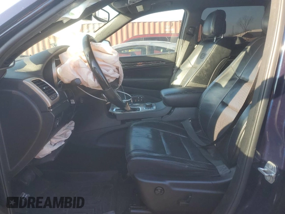 2017 Jeep Grand Cherokee Overland with VIN 1C4RJFCG1HC778818, listed as a Copart auction lot 87368764 with 62,471 mi miles and Salvage Title. Bid and sale history available at carsss.com. Image 7.
