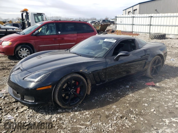 2012 Chevrolet Corvette Z16 Grand Sport 3LT with VIN 1G1YW2DW5C5101952, listed as a Copart auction lot 45984585 with 83,779 mi miles and Salvage title. Bid and sale history available at DreamBid. Image 1.