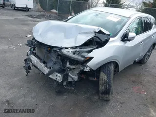 2019 Nissan Murano SL with VIN 5N1AZ2MJ6KN127667, listed as a IAAI auction lot 41734268 with 91,446 mi miles. Bid and sale history available at carsss.com. Image 2.