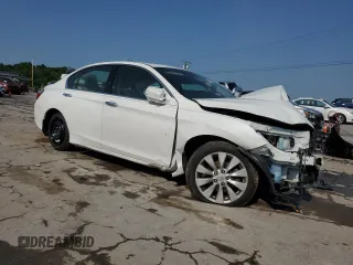 2015 Honda Accord Touring with VIN 1HGCR3F97FA028912, listed as a Copart auction lot 59334845 with 92,779 mi miles and Salvage title. Bid and sale history available at DreamBid. Image 4.