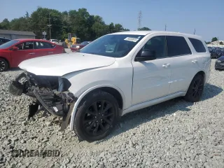 2018 Dodge Durango SXT with VIN 1C4RDHAG7JC494847, listed as a Copart auction lot 59308695 with 114,333 mi miles and Salvage title. Bid and sale history available at DreamBid. Image 1.