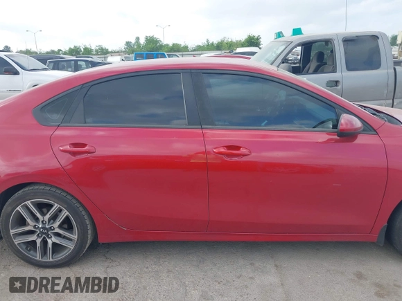 2019 Kia Forte S with VIN 3KPF34AD8KE042257, listed as a IAAI auction lot 42071529 with 81,612 mi miles. Bid and sale history available at carsss.com. Image 13.