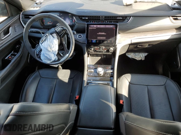 2022 Jeep Grand Cherokee Overland with VIN 1C4RJYD64N8756960, listed as a Copart auction lot 69174624 with 23,249 mi miles and Salvage title. Bid and sale history available at DreamBid. Image 8.