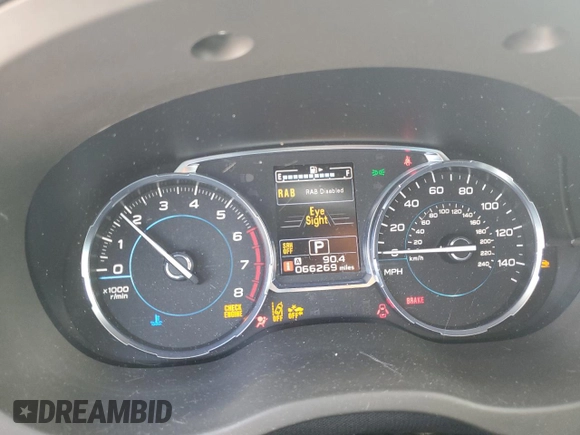 2018 Subaru Forester Touring with VIN JF2SJAWC2JH548132, listed as a Copart auction lot 63588285 with 66,269 mi miles and Salvage title. Bid and sale history available at DreamBid. Image 9.