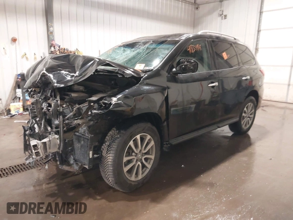 2016 Nissan Pathfinder SL z VIN 5N1AR2MM4GC660727, wystawiony jako IAAI lot #41834916 z przebiegiem Nie podano mil oraz . Historia ofert i sprzedaży dostępna na DreamBid. Obrazek 19.
