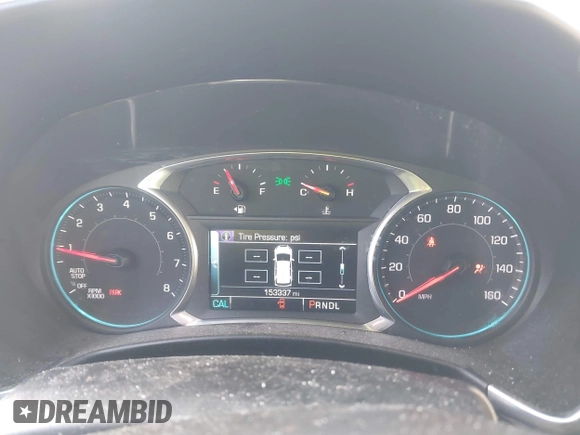2018 Chevrolet Equinox Premier with VIN 2GNAXVEV7J6237540, listed as a IAAI auction lot 41201641 with 153,337 mi miles and . Bid and sale history available at DreamBid. Image 7.