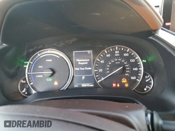 2019 Lexus RX with VIN JTJDGKCA0K2007127, listed as a Copart auction lot 79649794 with 58,693 mi miles and Salvage Title. Bid and sale history available at carsss.com. Image 9.