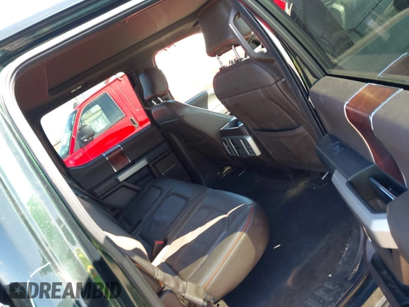 2015 Ford F-150 XLT with VIN 1FTEW1EGXFFC82332, listed as a IAAI auction lot 41922481 with 127,656 mi miles. Bid and sale history available at carsss.com. Image 8.