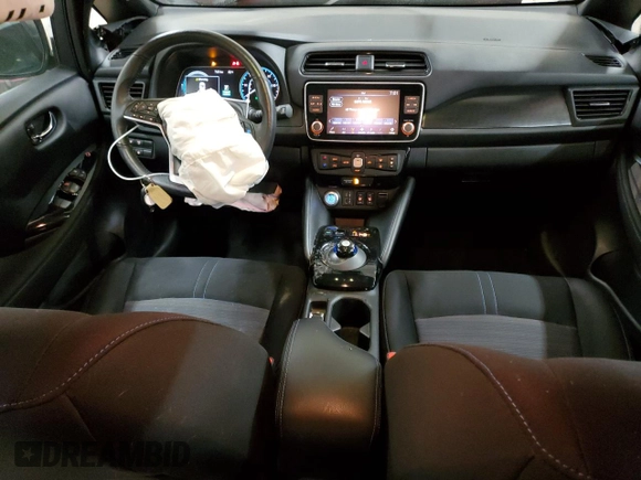 2022 Nissan LEAF SV Plus with VIN 1N4BZ1CV1NC560214, listed as a Copart auction lot 82192504 with 18,849 mi miles and Salvage Title. Bid and sale history available at DreamBid. Image 8.