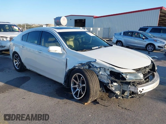 2013 Acura TL Tech with VIN 19UUA8F57DA000644, listed as a IAAI auction lot 41166316 with 111,788 mi miles. Bid and sale history available at carsss.com. Image 1.