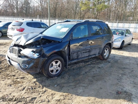 2008 Pontiac Torrent with VIN 2CKDL33F786046429, listed as a IAAI auction lot 41517641 with 165581 miles. Bid and sale history available at carsss.com. Image 2.