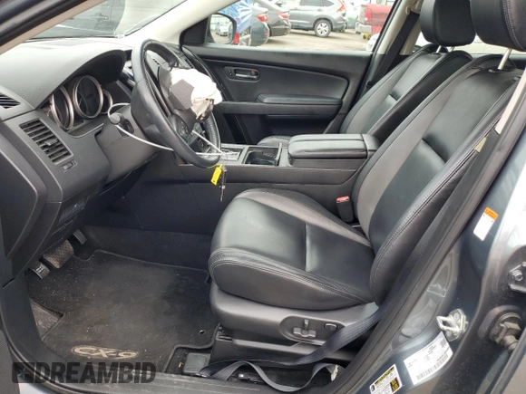 2010 Mazda CX-9 Grand Touring with VIN JM3TB3MA7A0201611, listed as a Copart auction lot 53703224 with 80,056 mi miles and Salvage Title. Bid and sale history available at carsss.com. Image 7.