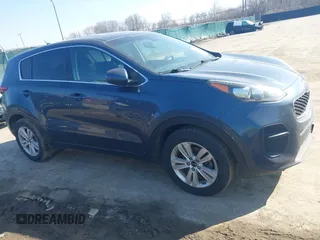 2018 Kia Sportage LX with VIN KNDPM3AC1J7453713, listed as a IAAI auction lot 41677259 with 165,792 mi miles and . Bid and sale history available at carsss.com. Image 13.