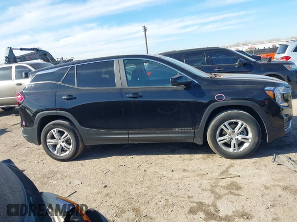 2023 GMC Terrain SLE with VIN 3GKALMEG0PL134713, listed as a IAAI auction lot 41328343 with 59,538 mi miles. Bid and sale history available at carsss.com. Image 13.