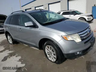 2007 Ford Edge SEL with VIN 2FMDK38C17BA59557, listed as a Copart auction lot 48039405 with 195,672 mi miles and Salvage Title. Bid and sale history available at carsss.com. Image 4.