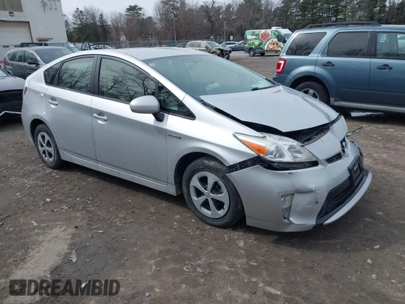 2013 Toyota Prius One with VIN JTDKN3DU0D0337167, listed as a IAAI auction lot 41758118 with 188,298 mi miles. Bid and sale history available at carsss.com. Image 1.