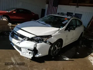 2023 Subaru Impreza Premium with VIN 4S3GTAD60P3703052, listed as a Copart auction lot 89073065 with 23,176 mi miles and Salvage title. Bid and sale history available at DreamBid. Image 1.