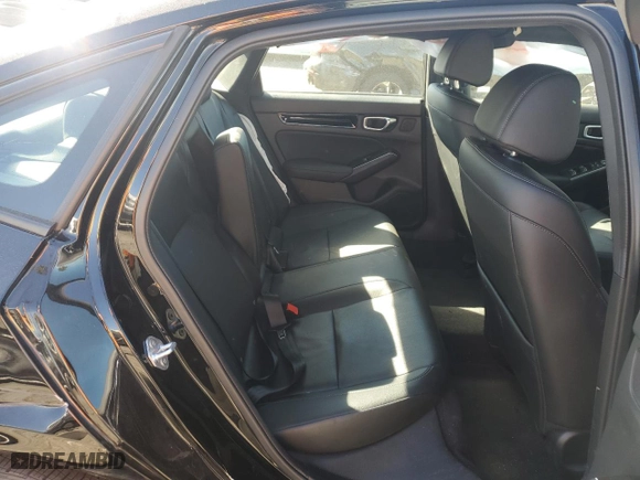 2025 Honda Civic Sedan Hybrid Sport with VIN 2HGFE4F86SH301081, listed as a Copart auction lot 47089745 with 25,836 mi miles and Salvage Title. Bid and sale history available at carsss.com. Image 10.