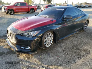 2020 Infiniti Q60 Luxe with VIN JN1EV7EK2LM340177, listed as a Copart auction lot 82057274 with 117,140 mi miles and Salvage Title. Bid and sale history available at carsss.com. Image 1.
