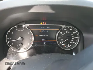 2025 Nissan Altima SV with VIN 1N4BL4DW1SN336595, listed as a Copart auction lot 48721885 with 1,456 mi miles and Salvage Title. Bid and sale history available at DreamBid. Image 9.